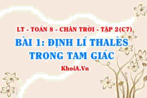 Định lí Thalès, Thales đảo và hệ quả của định lí Thales trong tam giác? Toán 8 bài 1 Chân trời Tập 2 c7